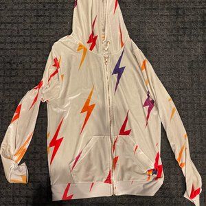 AVIATOR NATION VELVET HOODIE SIZE M